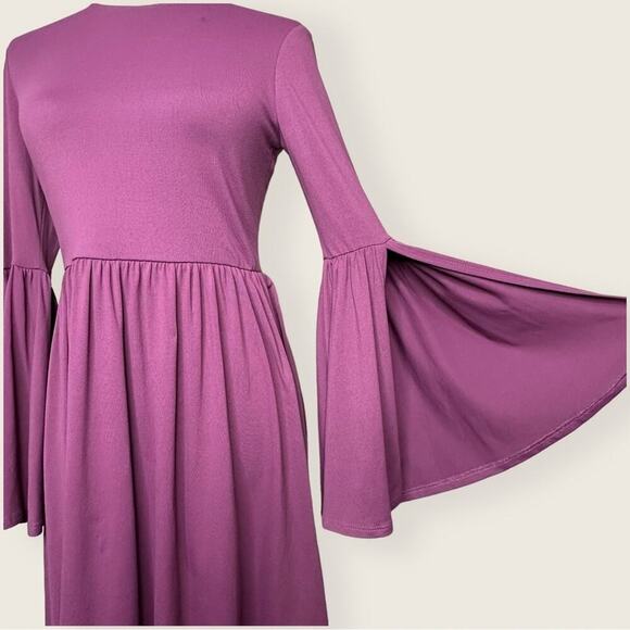 NWOT | Susana Monaco | Flare Split Sleeve Dress | Small - Picture 14 of 15